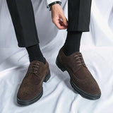 Sapatos de camurça para negócios
