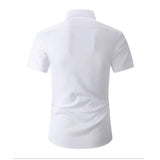 Camisa casual de manga curta