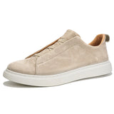 Sapatos de couro elegantes para homem