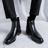 Botas Chelsea estilo britânico