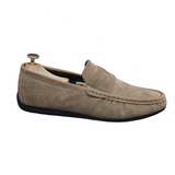 Mocassins leves de camurça para homem