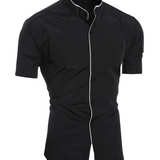 Camisa de manga curta em algodão