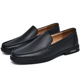 Mocassins elegantes em pele