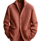 Casaco de malha elegante