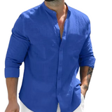 Camisa casual de linho