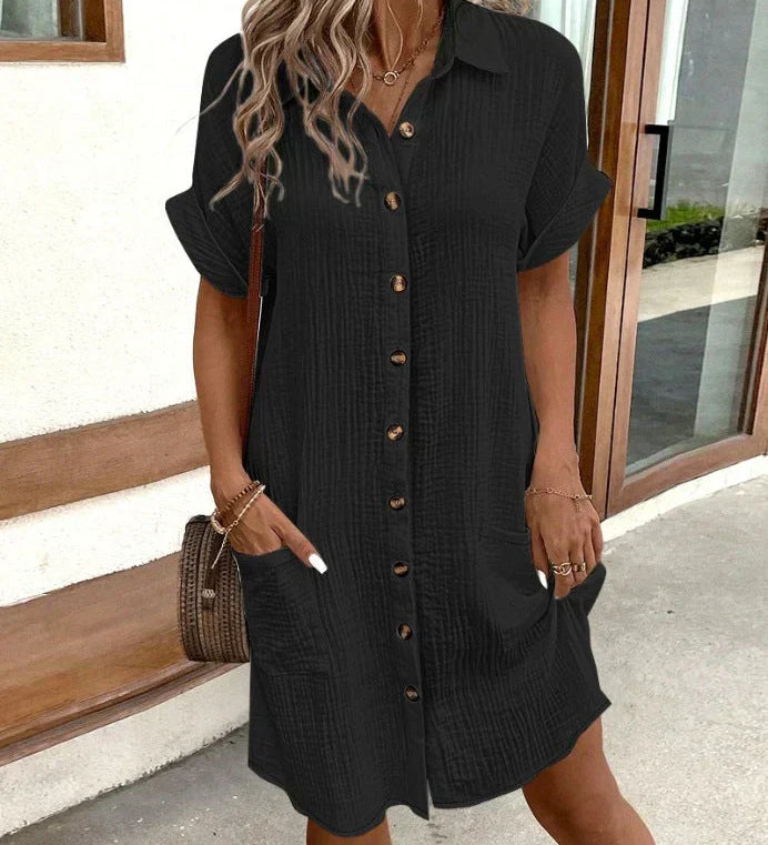 Vestido Polo Celest Elegante (Quase Esgotado)