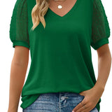 Lara | Top elegante com decote em V