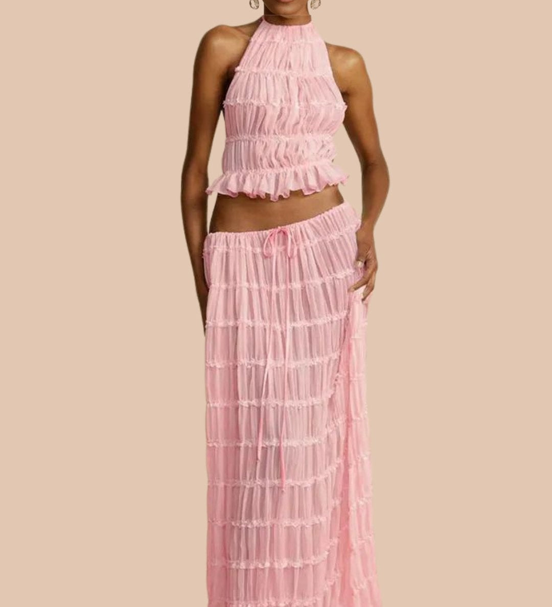Naomi - Conjunto de vestido conversível 2 em 1