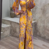 Kristine | Vestido elegante com decote em V