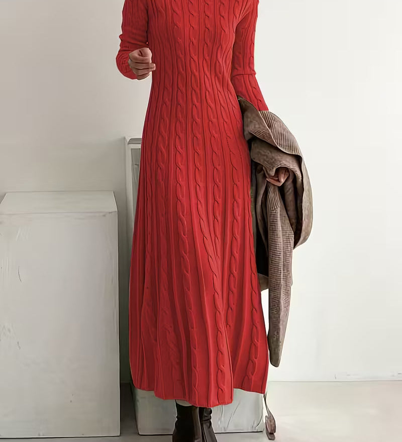 Jemima - Elegante Vestido Longo de Malha