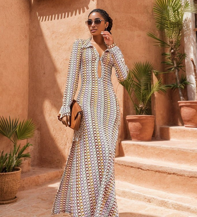 Celeste | Vestido de verão com clima de verão