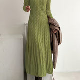 Jemima - Elegante Vestido Longo de Malha
