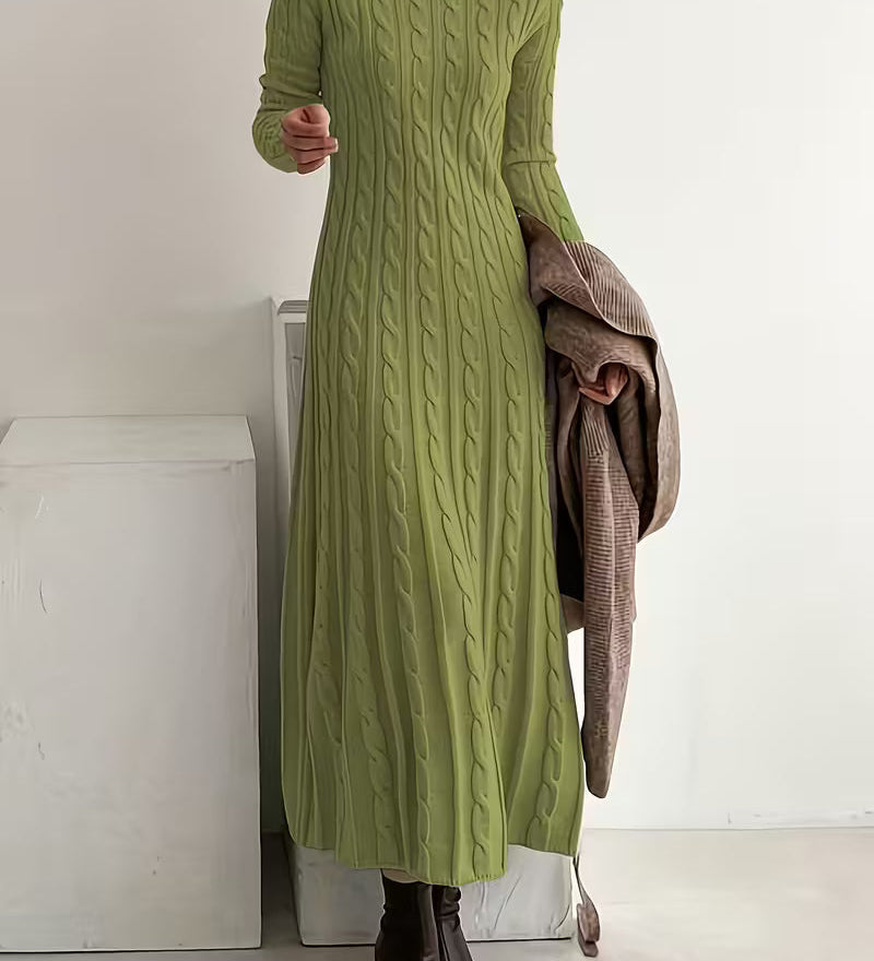 Jemima - Elegante Vestido Longo de Malha