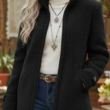 Annelies – Casaco intermédio suave com fecho