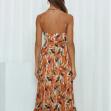 Chiara | Vestido midi colorido