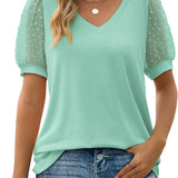 Lara | Top elegante com decote em V