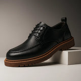 Sapatos de couro genuíno