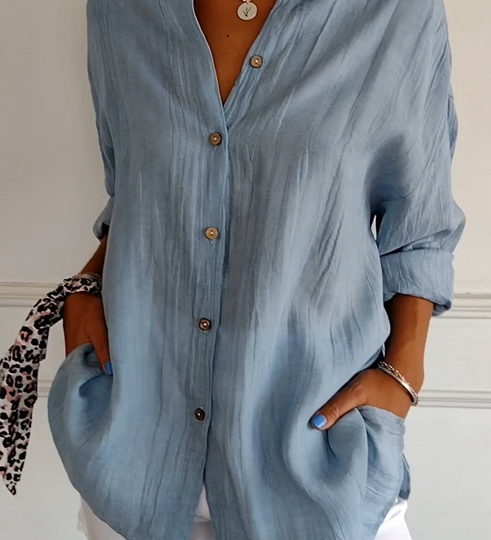 Zoe™ CAMISA VALENCE ELEGANTE E CONFORTÁVEL