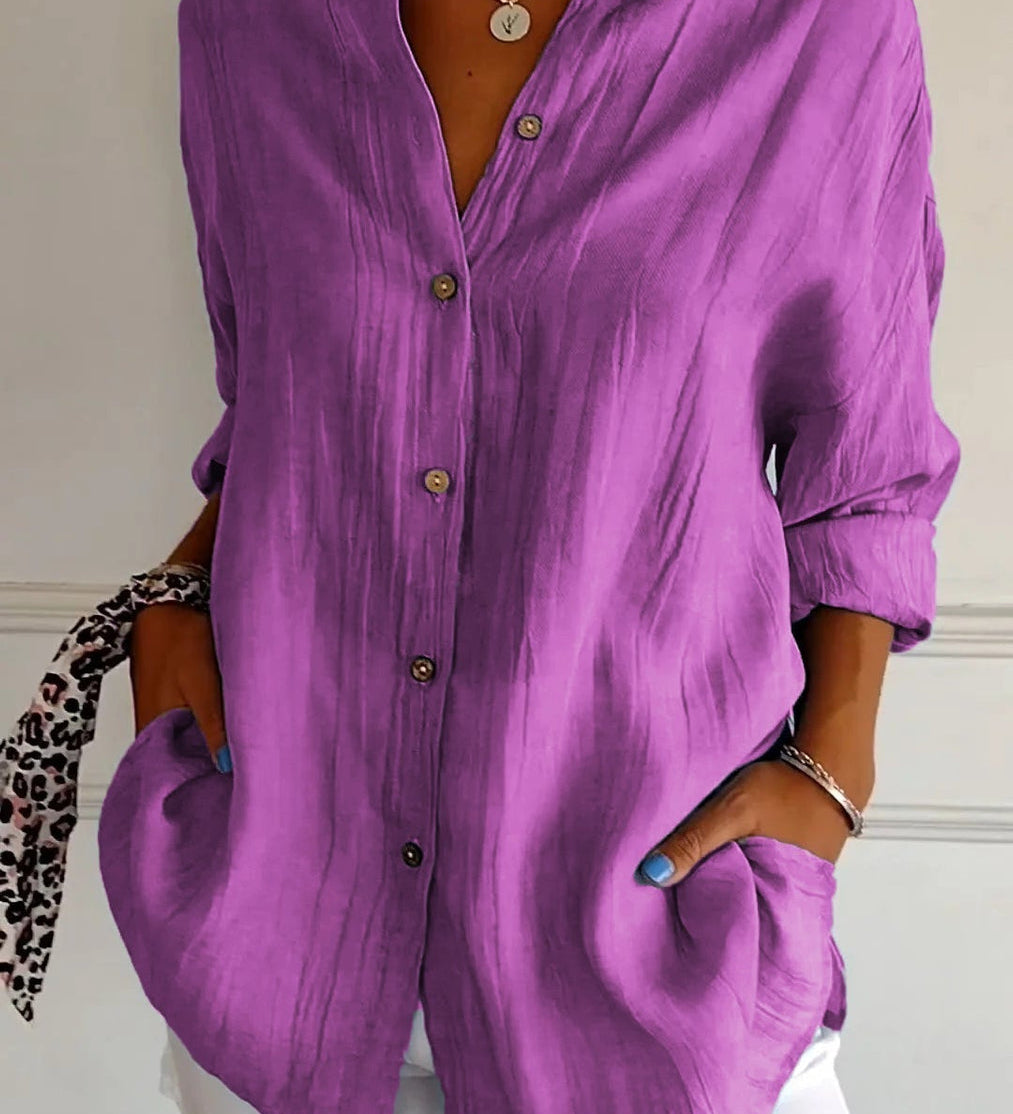 Zoe™ CAMISA VALENCE ELEGANTE E CONFORTÁVEL