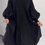 Adrienne | Vestido ajustado plisado