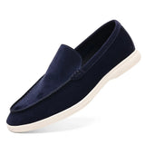 Mocassins clássicos de camurça
