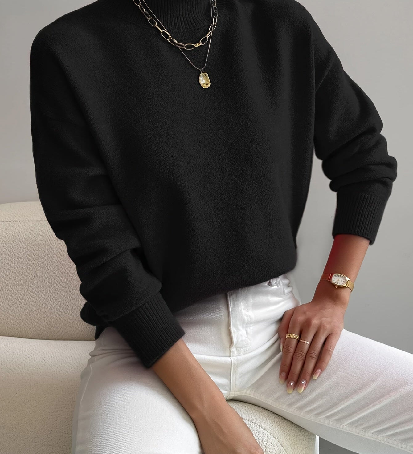 Yvonne – Sweater de malha