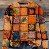 Evelien - Suéter patchwork macio